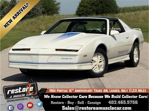 1984 Pontiac Firebird Trans Am 15th Anniversary Edition