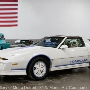 1984 Pontiac Firebird Trans Am 15th Anniversary Edition