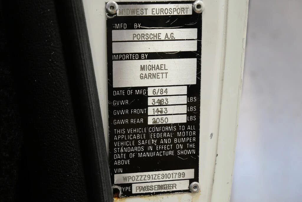 1984 Porsche 911 Carrera 3.2 - Image 21 of 31