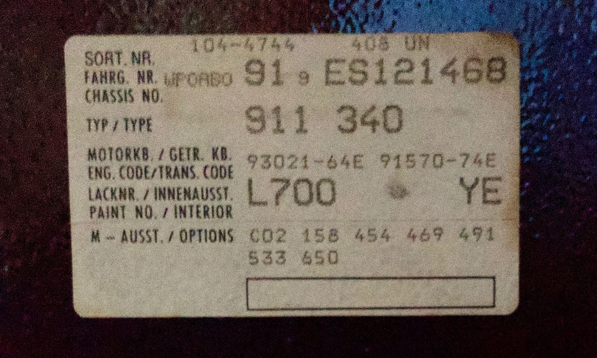 1984 Porsche 930 Turbo - Image 27 of 28
