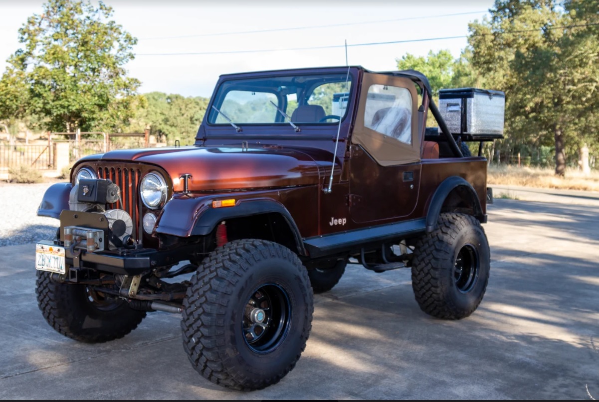 Modified 28-Years-Owned 1984 Jeep CJ-7 5-Speed