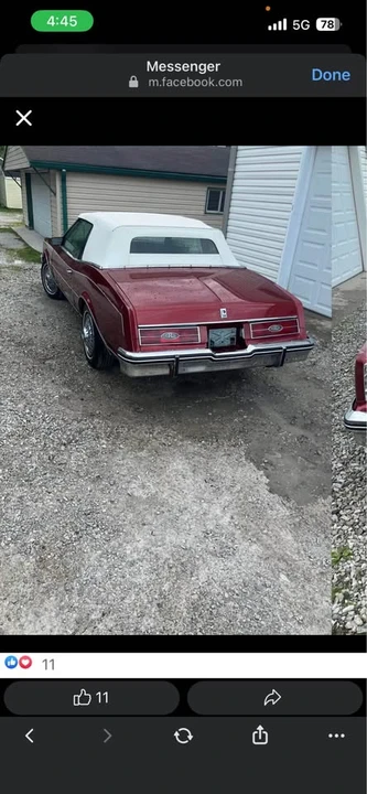 1985 Buick Riviera 4th-7th Gen - Image 4 of 4