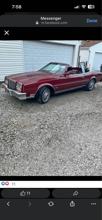 1985 Buick Riviera 4th-7th Gen - Image 2 of 5