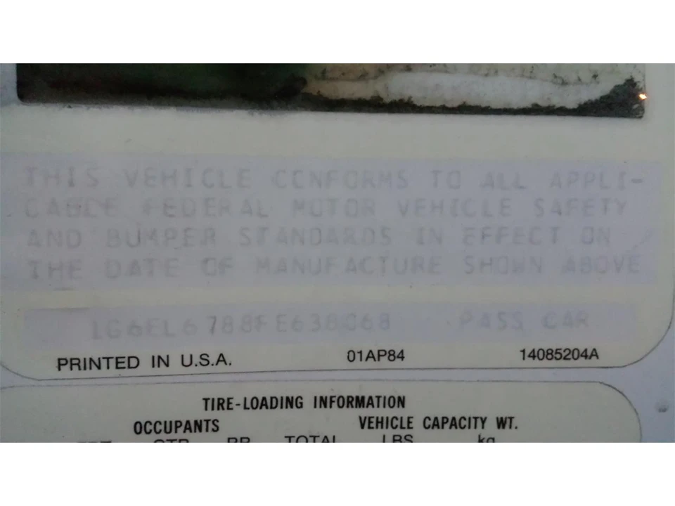 1985 Cadillac DeVille 6th Gen - Image 23 of 31