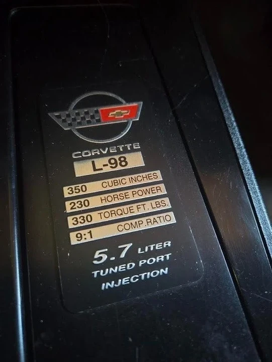 1985 Chevrolet Corvette C4 - Image 9 of 12