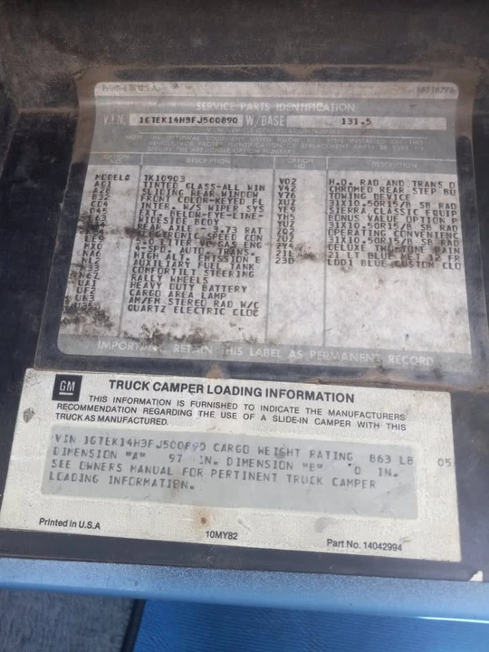 1985 Chevrolet Silverado - Image 18 of 20