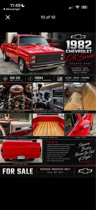 1985 Chevrolet C/K 3rd Gen - Image 8 of 8