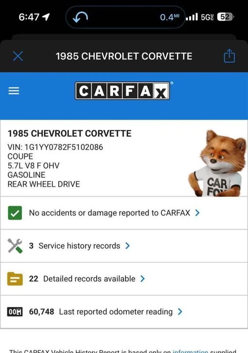 1985 Chevrolet Corvette C4 - Image 19 of 19
