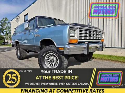 1985 Dodge Ram Charger Royal SE