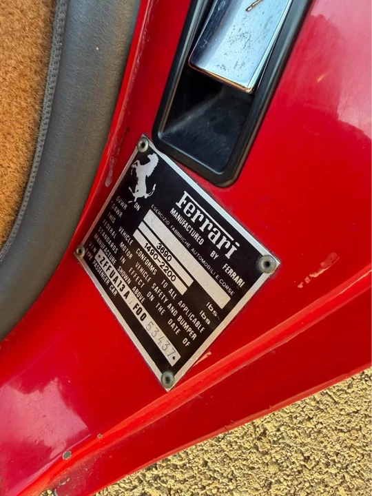 1985 Ferrari 308 - Image 17 of 18