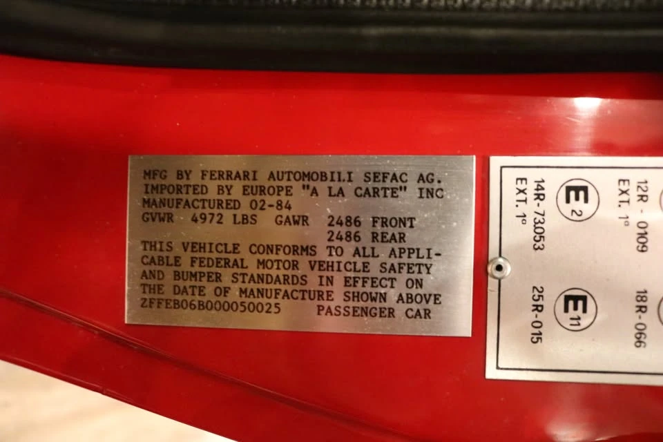 1985 Ferrari 400i - Image 18 of 19