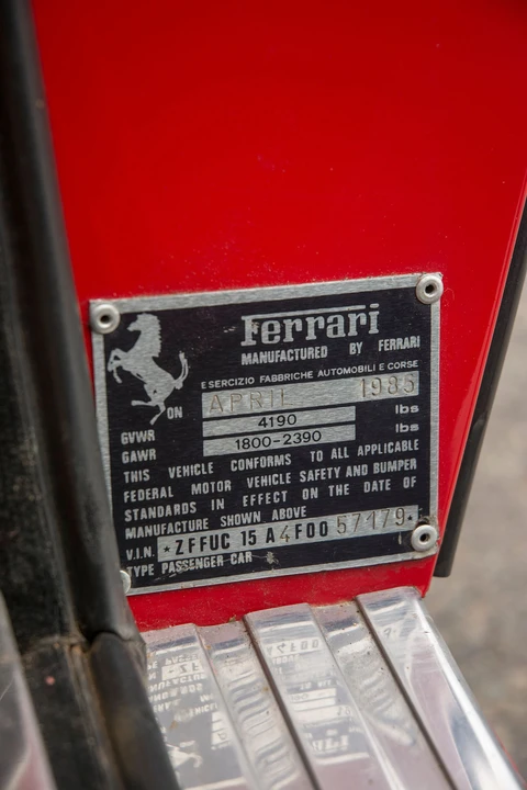 1985 Ferrari Mondial 3.2 - Image 13 of 13