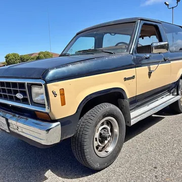 1985 Ford Bronco Big Bend Sport Utility 2D