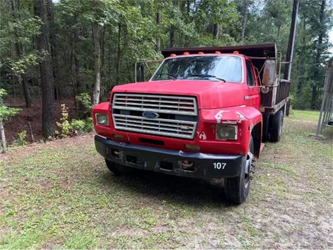 1985 Ford F800 Flatbed Dump Truck