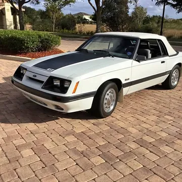 1985 Ford Mustang GT Convertible