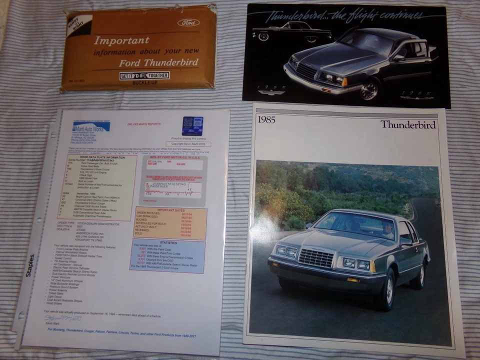 1985 Ford Thunderbird 8th Gen - Image 20 of 21