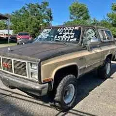 1985 GMC Jimmy K-5 Blazer
