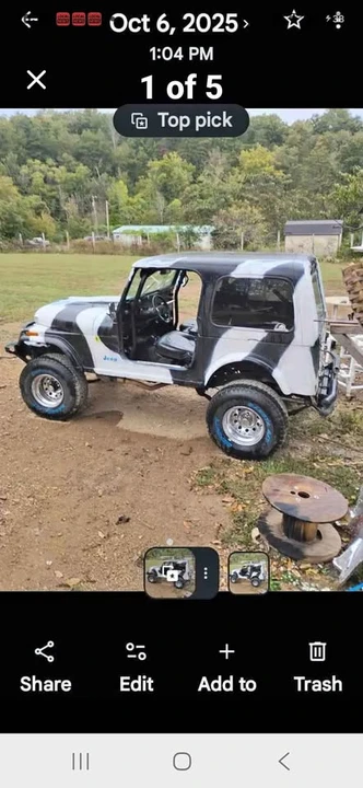 1985 Jeep CJ7 - Image 5 of 5