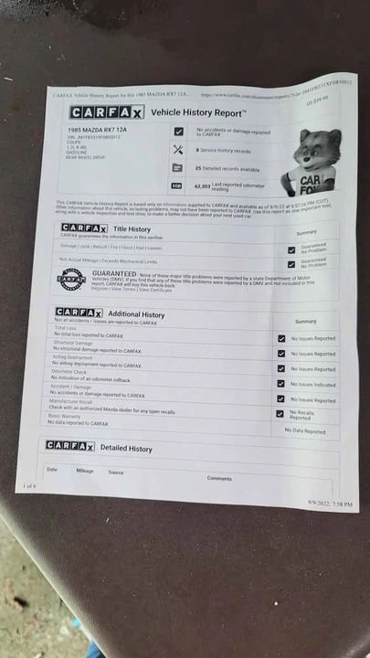 1985 Mazda RX-7 SA & FB - Image 17 of 19