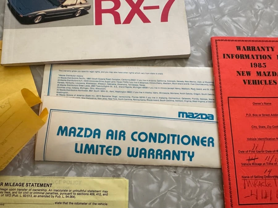 1985 Mazda RX-7 SA & FB - Image 23 of 31