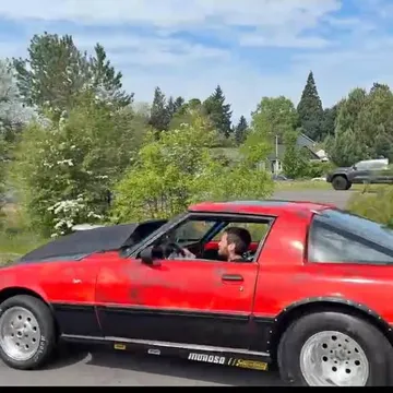 1985 Mazda RX-7 Chevy 355 Weiand 671 Blower