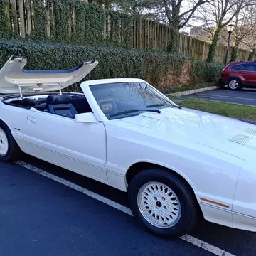 1985 Mercury Capri ASC McLaren Convertible
