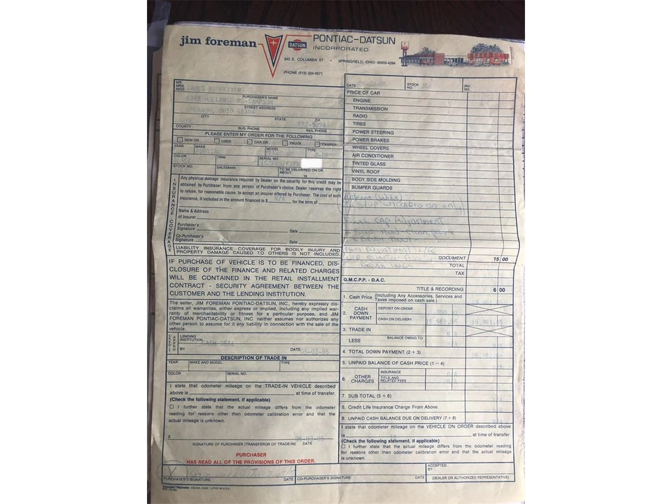 1985 Pontiac Firebird Trans Am 3rd Gen - Image 20 of 25