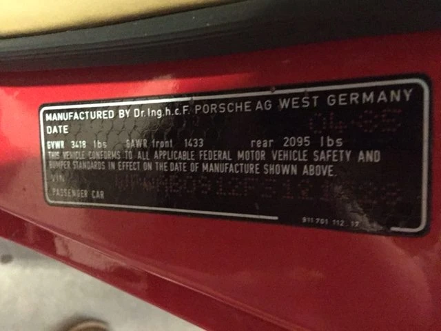 1985 Porsche 911 Carrera 3.2 - Image 26 of 31