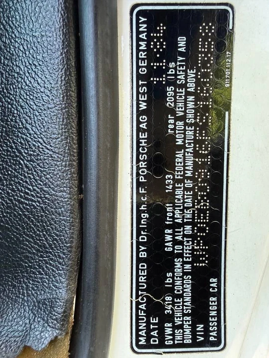 1985 Porsche 911 Carrera 3.2 - Image 22 of 24