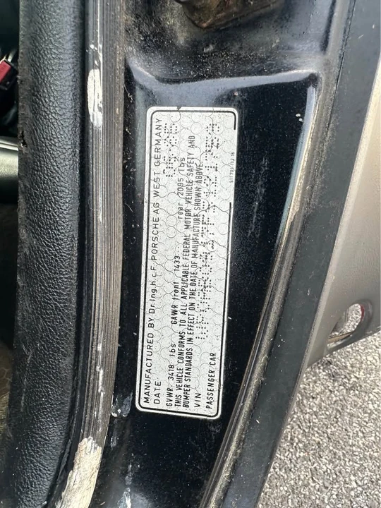 1985 Porsche 911 Carrera 3.2 - Image 17 of 20