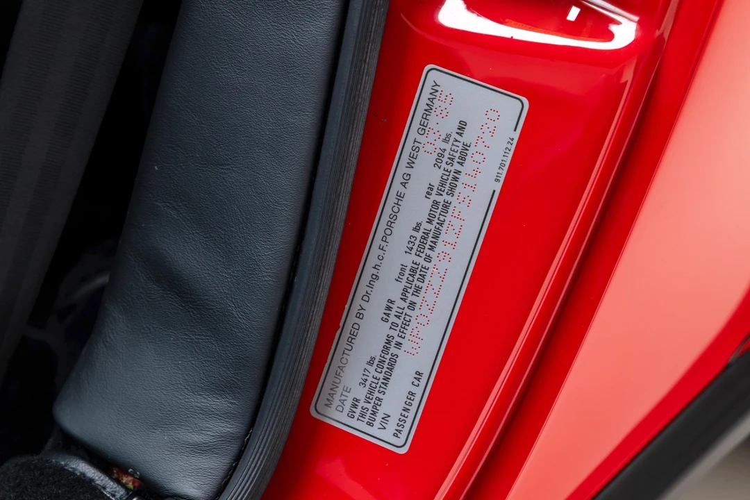 1985 Porsche 930 Turbo - Image 17 of 31