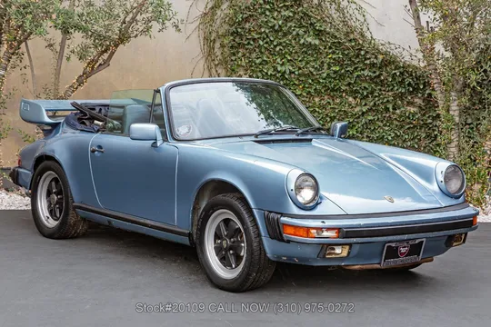 1985 Porsche 911 Carrera Cabriolet