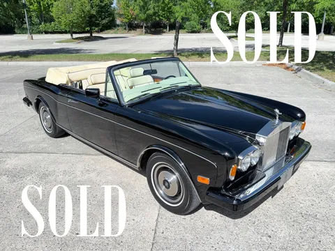 1985 Rolls-Royce Corniche Convertible