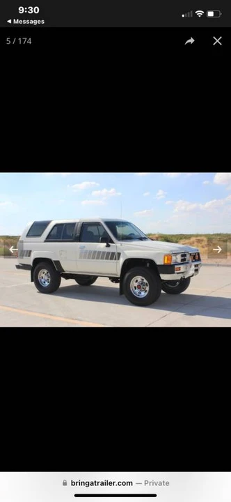 1985 Toyota 4Runner 1st Gen - Image 2 of 19