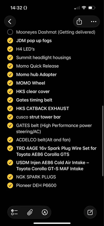 1985 Toyota Corolla AE86 - Image 7 of 7