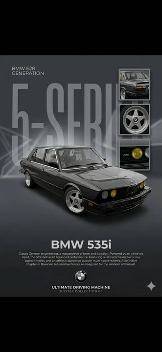 1985 BMW E28 5 Series - Image 2 of 6
