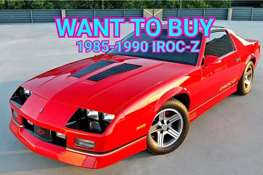 1985 Chevrolet Camaro IROC-Z