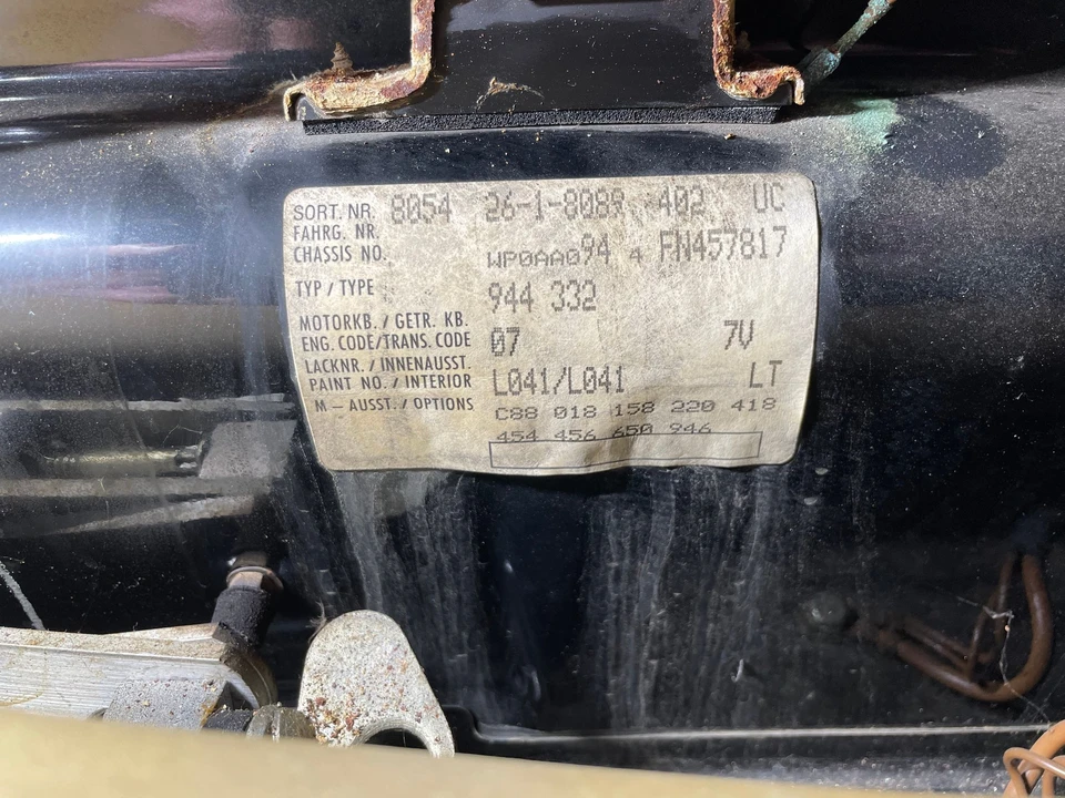 1985 Porsche 944 - Image 22 of 24