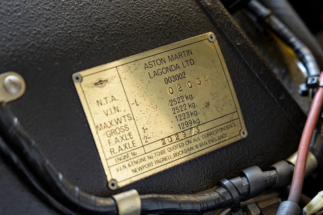 1986 Aston Martin Virage - Image 14 of 31