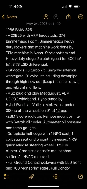 1986 BMW E30 3 Series - Image 10 of 12