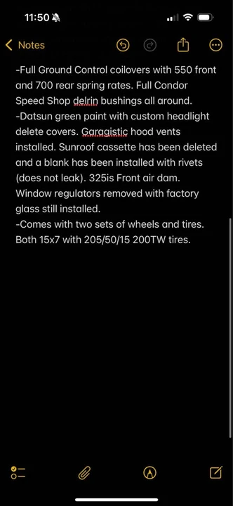 1986 BMW E30 3 Series - Image 11 of 12