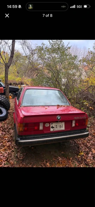 1986 BMW E30 3 Series - Image 11 of 15
