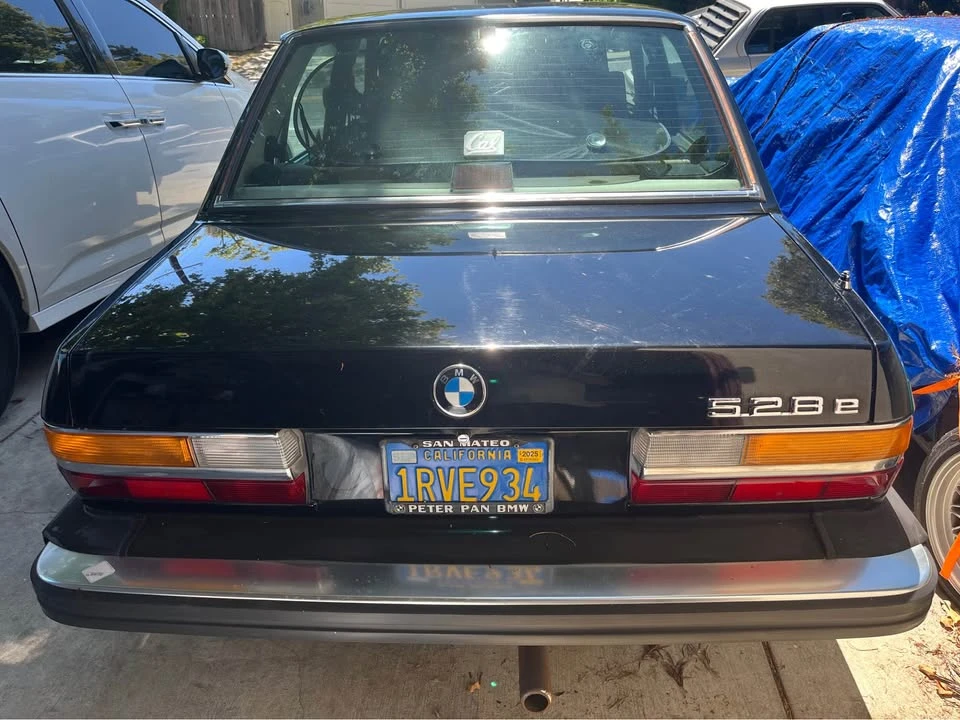 1986 BMW E28 5 Series - Image 2 of 7