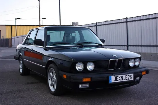 1986 BMW 5 Series 535i Sedan