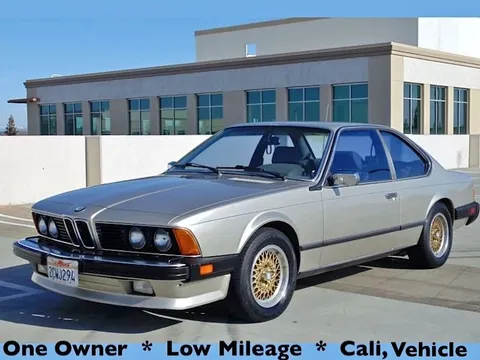 1986 BMW 6 Series Coupe