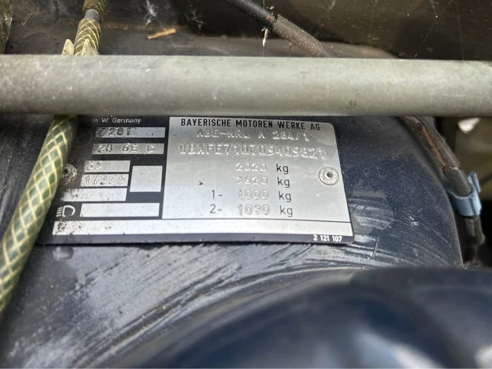 1986 BMW E23 7 Series - Image 20 of 20