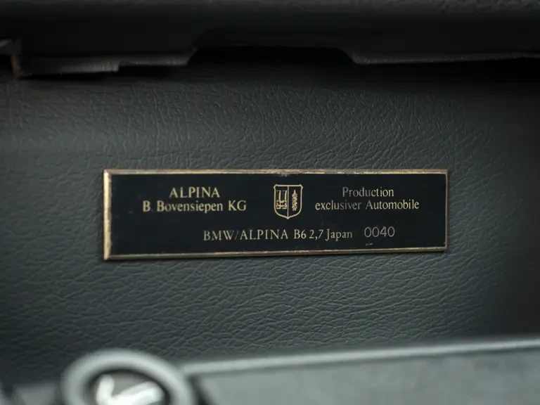 1986 BMW Alpina B6 - Image 21 of 25