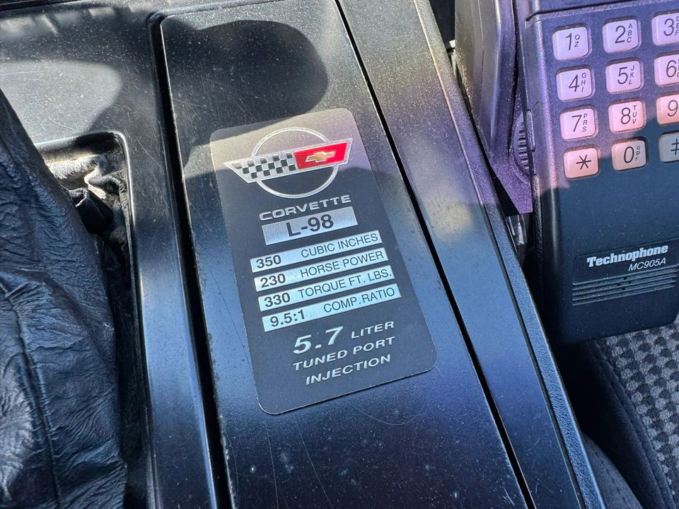 1986 Chevrolet Corvette C4 - Image 27 of 31