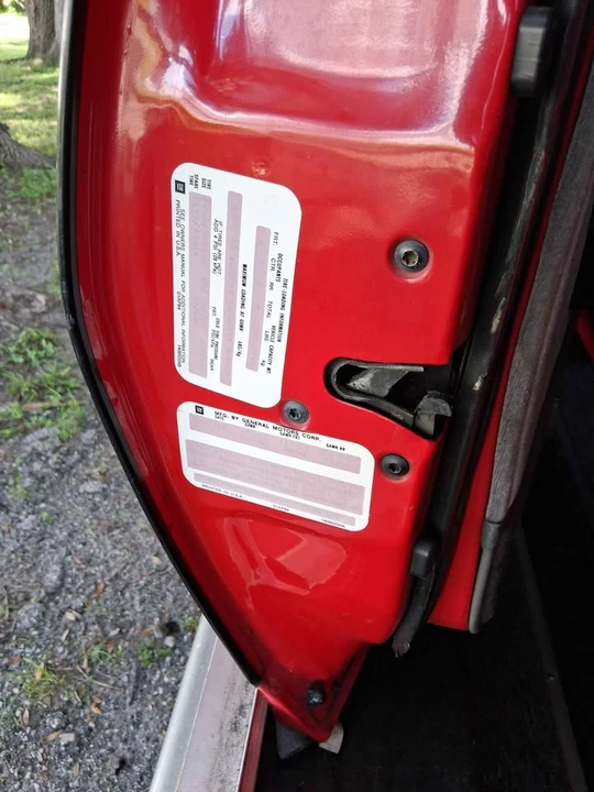 1986 Chevrolet Camaro 3rd Gen - Image 4 of 7