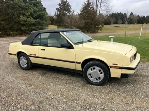 1986 Chevrolet Cavalier Convertible